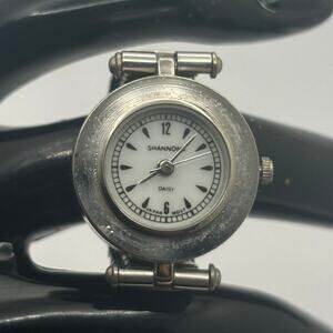 Silver Shannons Watch Ring